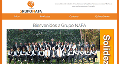 Desktop Screenshot of gruponafa.com