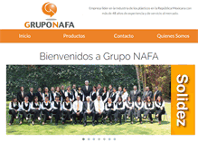 Tablet Screenshot of gruponafa.com